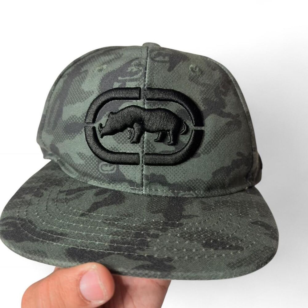 Ecko-unltd Men's Green and Khaki Hat